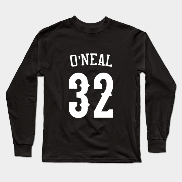 Shaquille O'Neal Basketball Long Sleeve T-Shirt by Cabello's